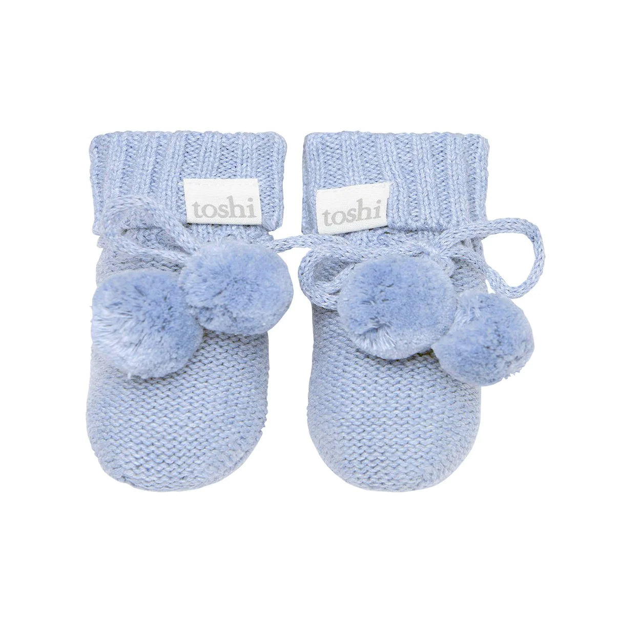 Toshi Organic Booties Marley Seabreeze