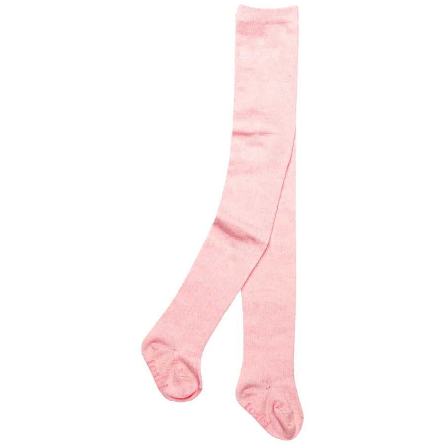 Toshi Organic Tights Footed Pearl - Chalk