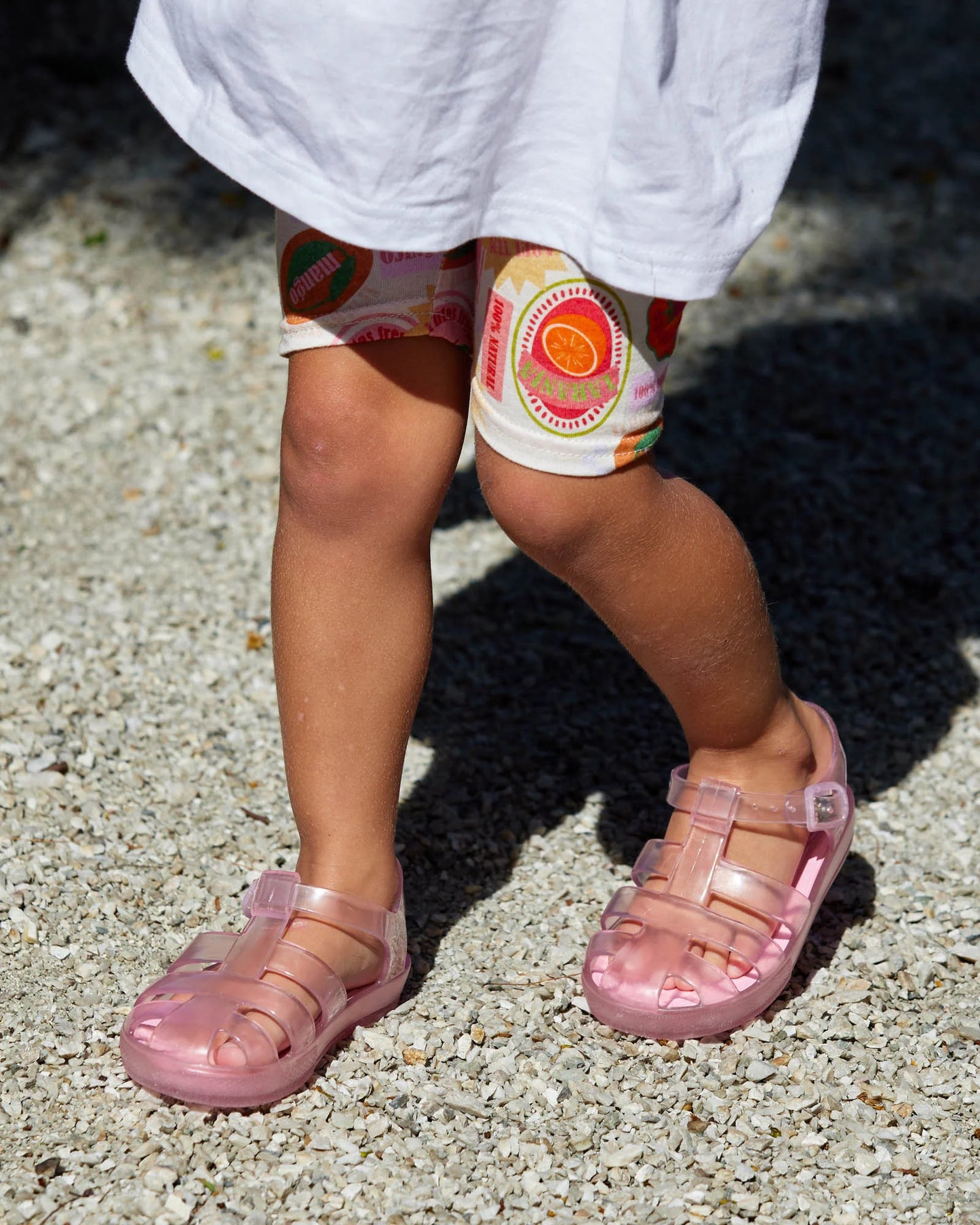Walnut Frankie Sandals Pink