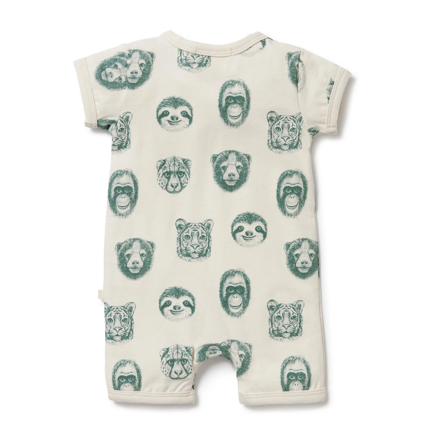 Wilson + Frenchy Organic Boyleg Zipsuit Hello Jungle