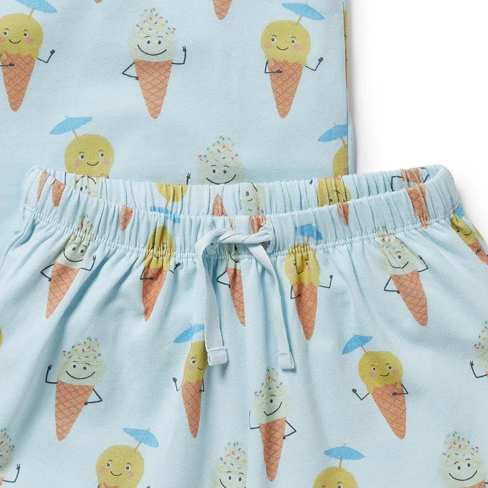 Wilson + Frenchy Organic Pyjamas Frosty Friends