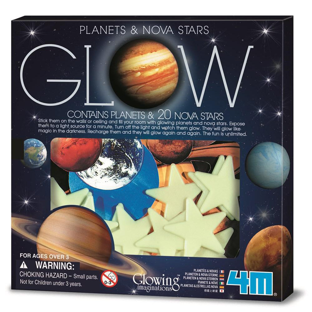 4M Glow Planets And Nova Stars