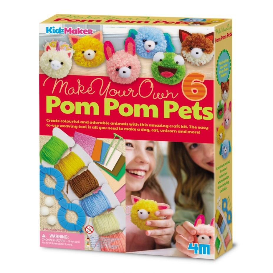 4M Make Your Own Pom Pom Pets