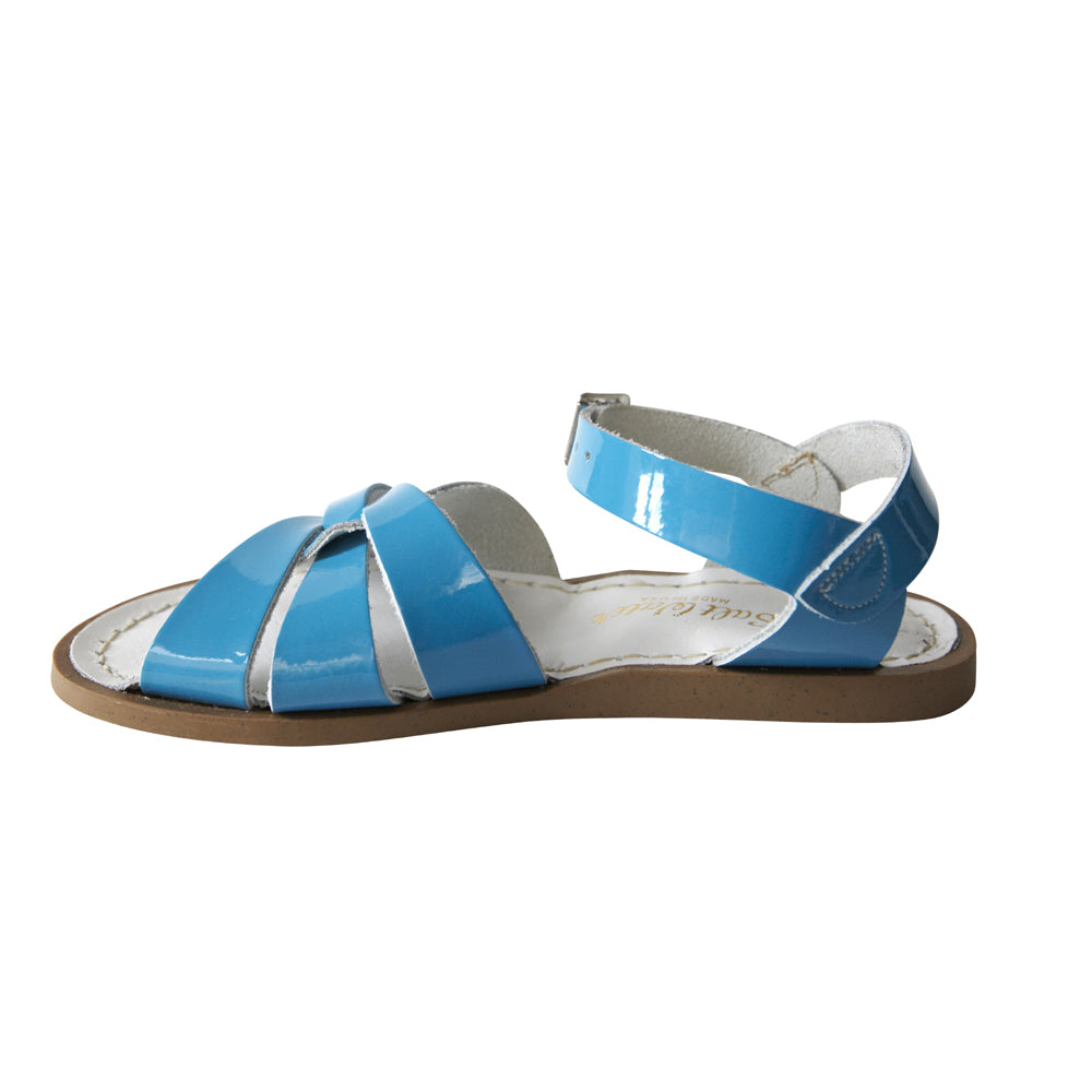 saltwater sandals turquoise - Chalk