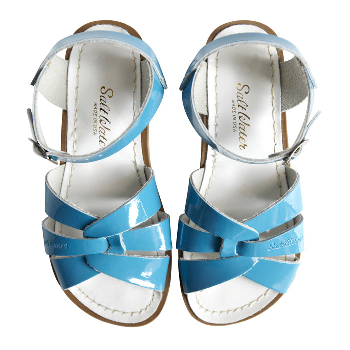 saltwater sandals turquoise - Chalk