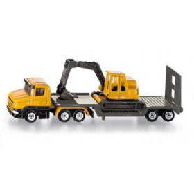 siku low loader with excavator - Chalk