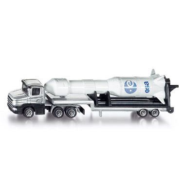 siku low loader with rocket - Chalk