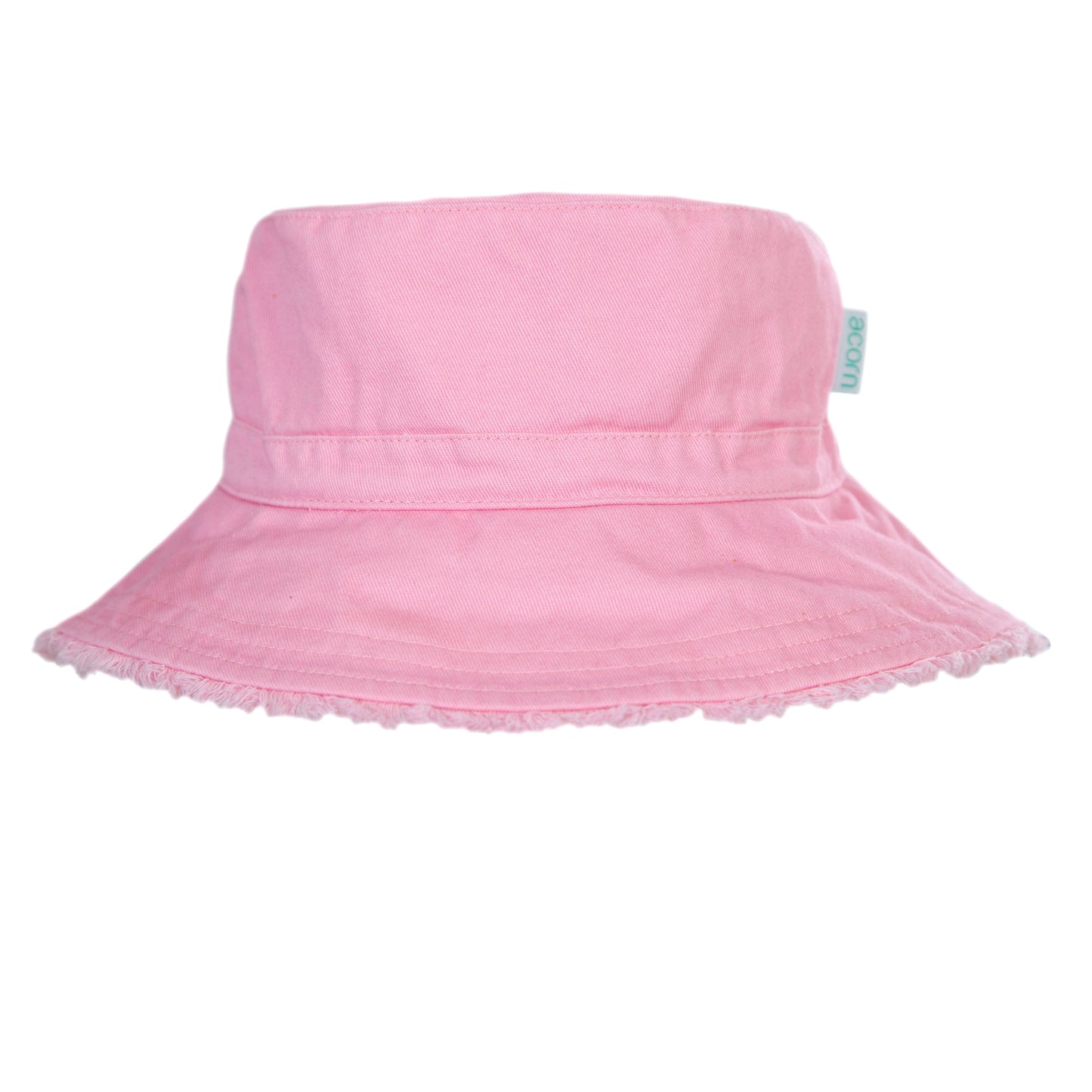 Acorn Bucket Hat Frayed Strawberry