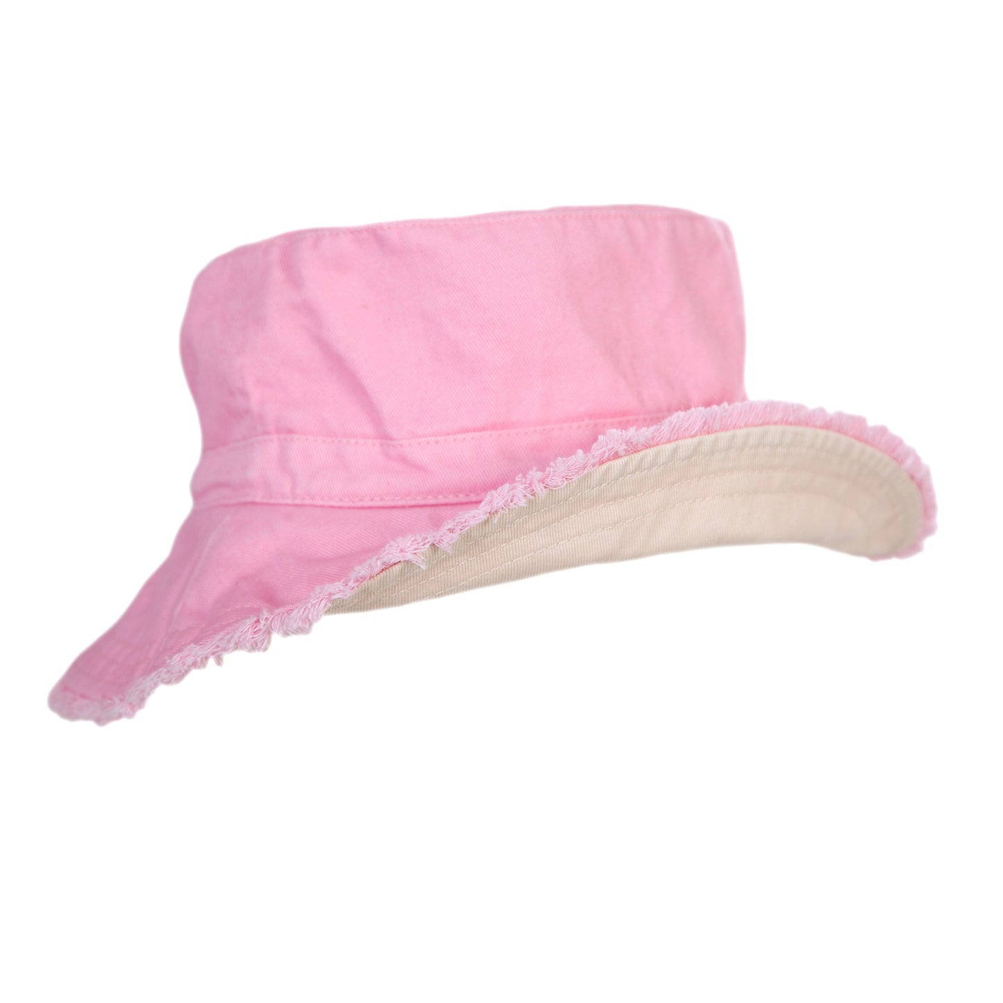 Acorn Bucket Hat Frayed Strawberry