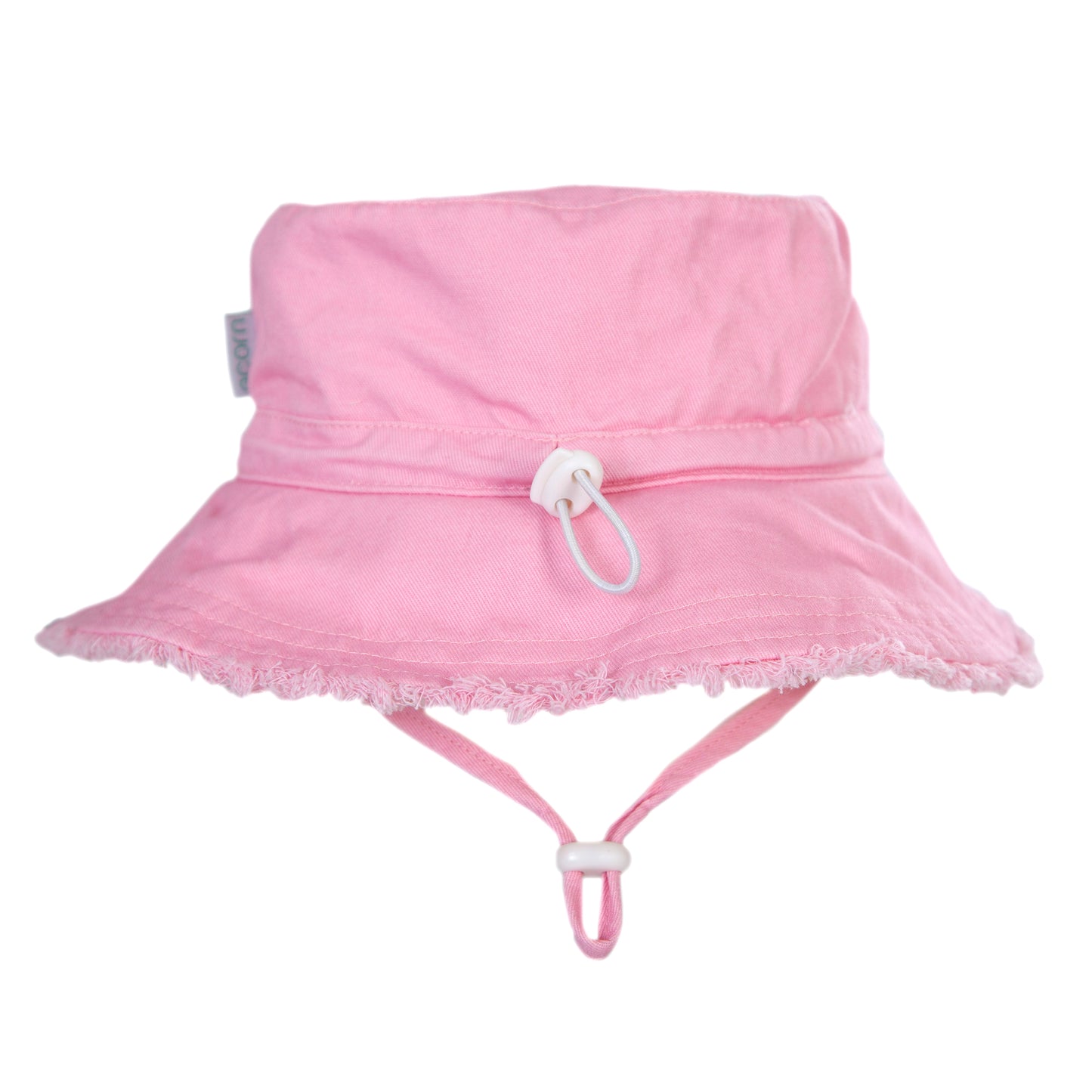 Acorn Bucket Hat Frayed Strawberry