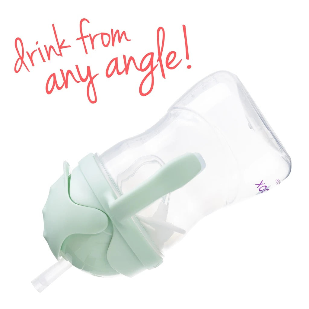 b.box essential sippy cup pistachio - Chalk