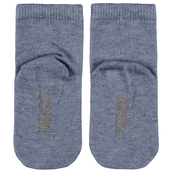 Toshi Organic Socks Ankle Dreamtime River