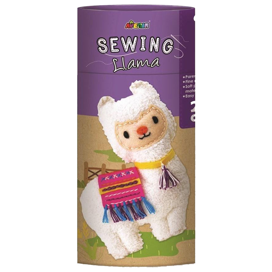 avenir sewing doll llama - Chalk