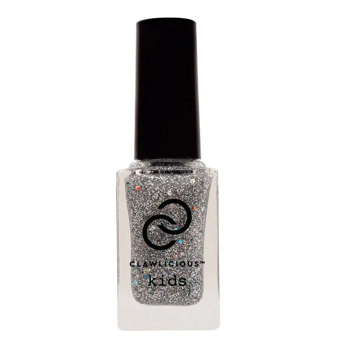 Clawlicious Nail Polish Silver Sparkles