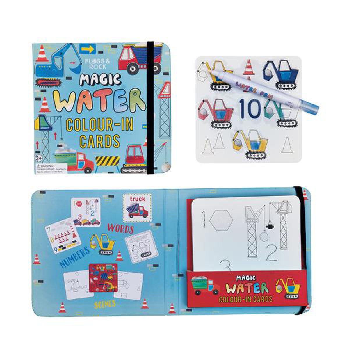Floss & Rock Magic Water Colour In Cards Construction
