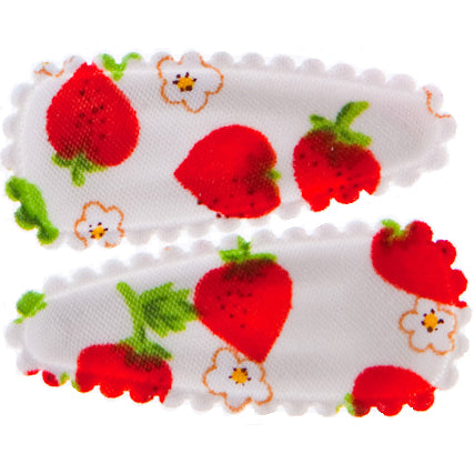Goody Gumdrops Hair Snaps Small Strawberry White - Chalk