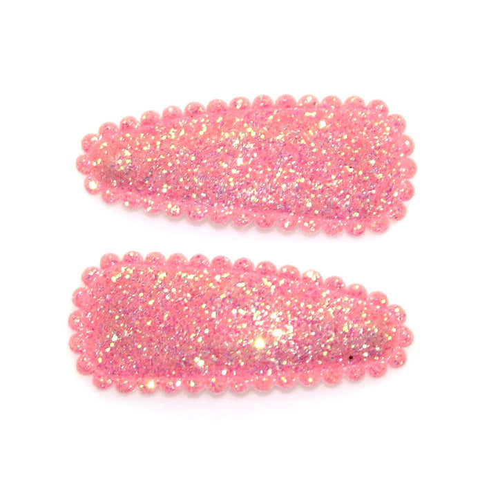 Goody Gumdrops Hair Snaps Glitter Small Light Pink