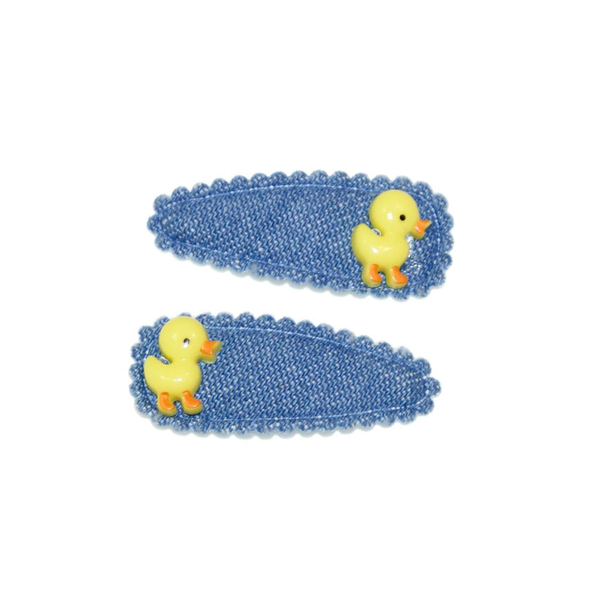 Goody Gumdrops Hair Snaps Ducky Denim Small