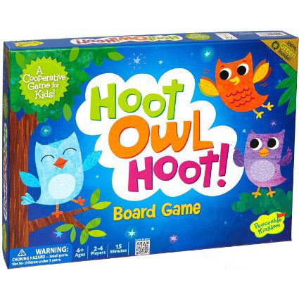 peaceable kingdom board game hoot owl hoot - Chalk