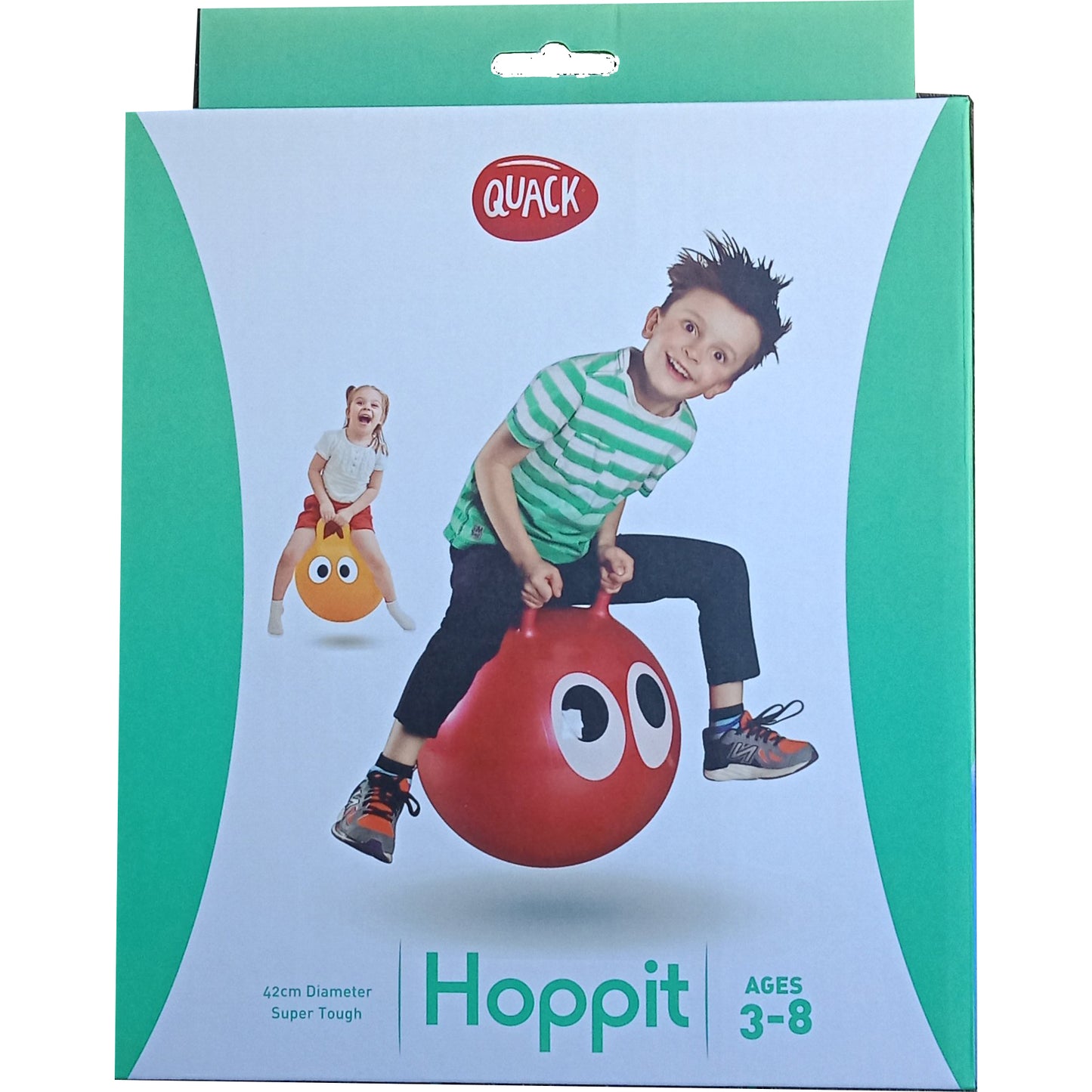Quack Hoppit Space Hopper Red - Chalk