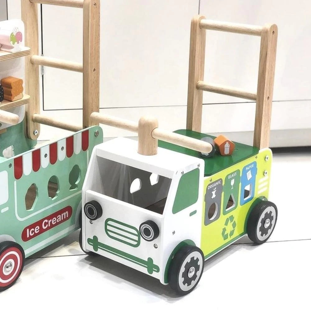 I'm Toy Walk And Ride Recycling Truck Sorter