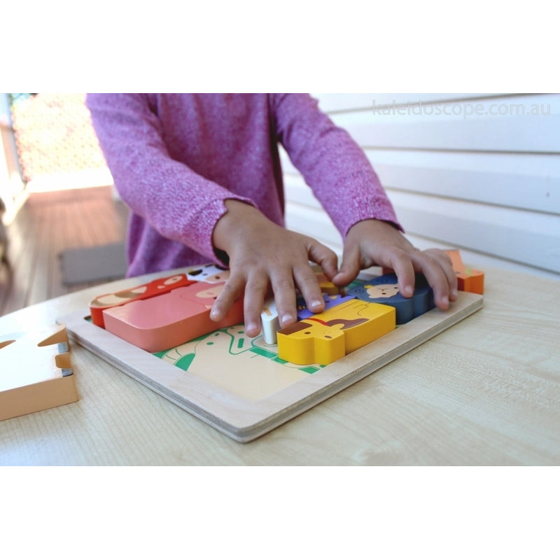 Kiddie Connect Chunky Puzzle Animal Farm