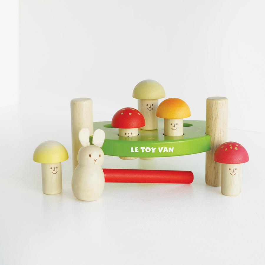 Le Toy Van Petilou Hammer Game Mr Mushrooms