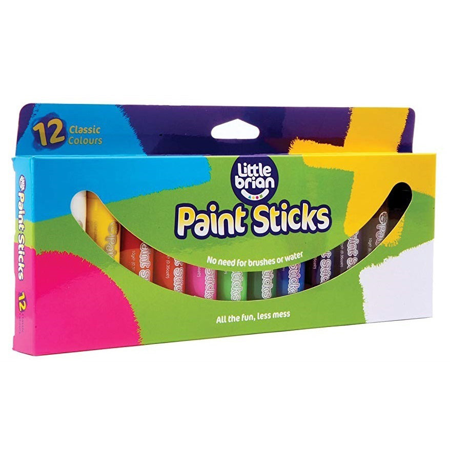 Little Brian Paint Sticks Classic 12Pk