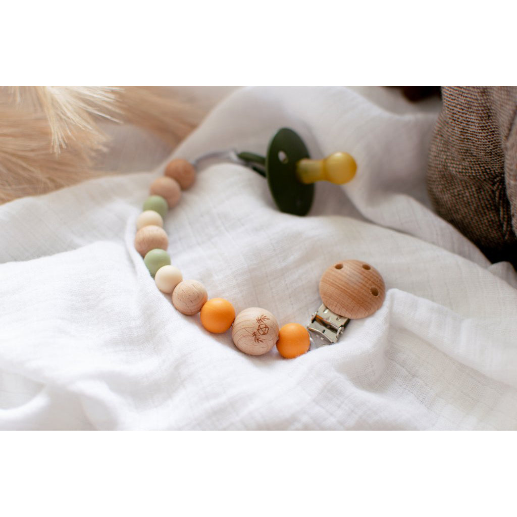 Lluie Soother Holder Grey Ombre - Chalk