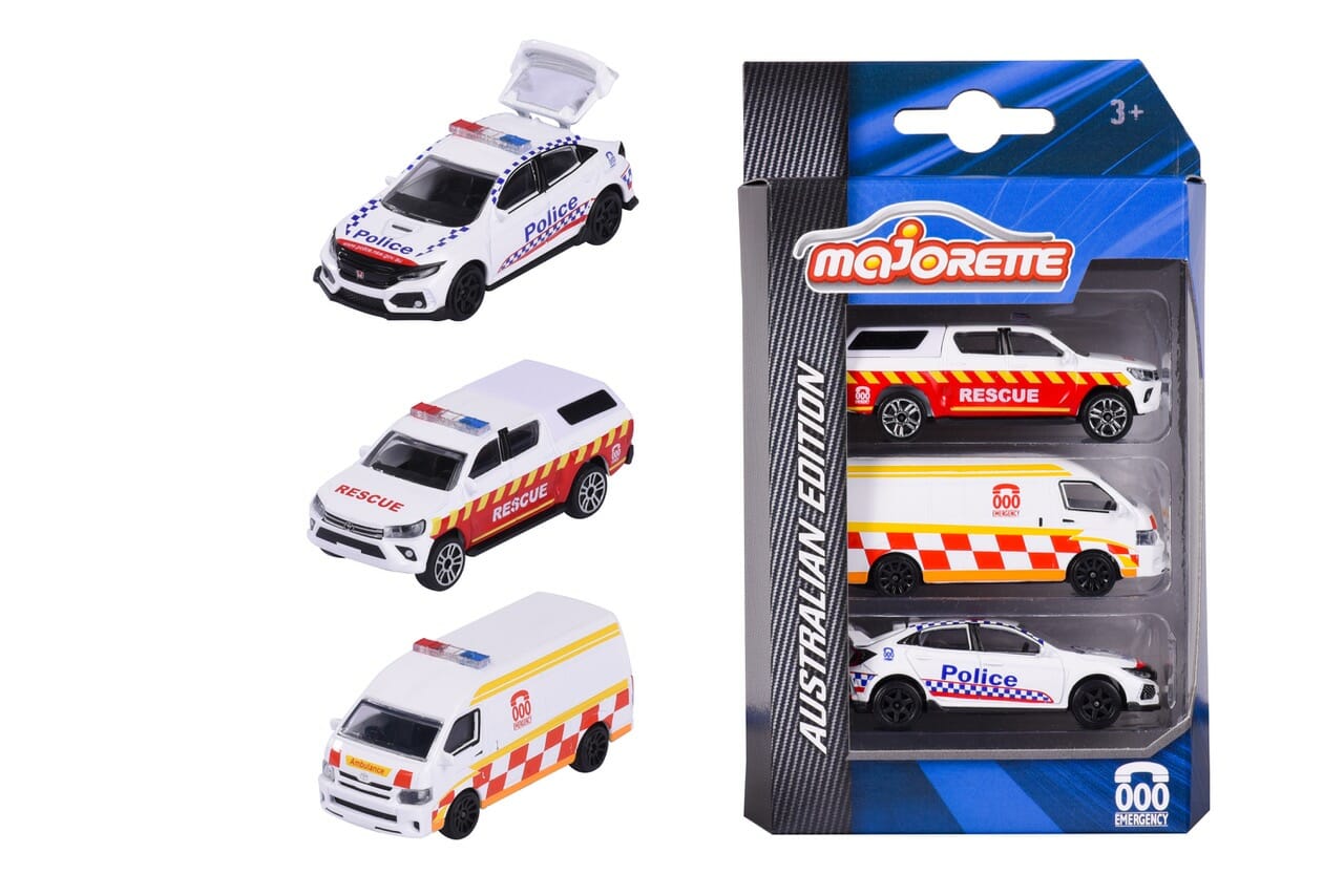 Majorette Australian 000 Emergency Set