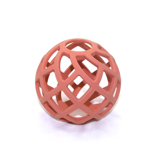 Ob Designs Eco Friendly Teether Ball Blush