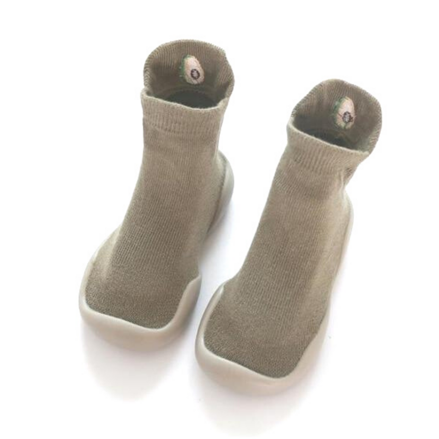 Hello Baby Moccs Sock Shoes Avocado