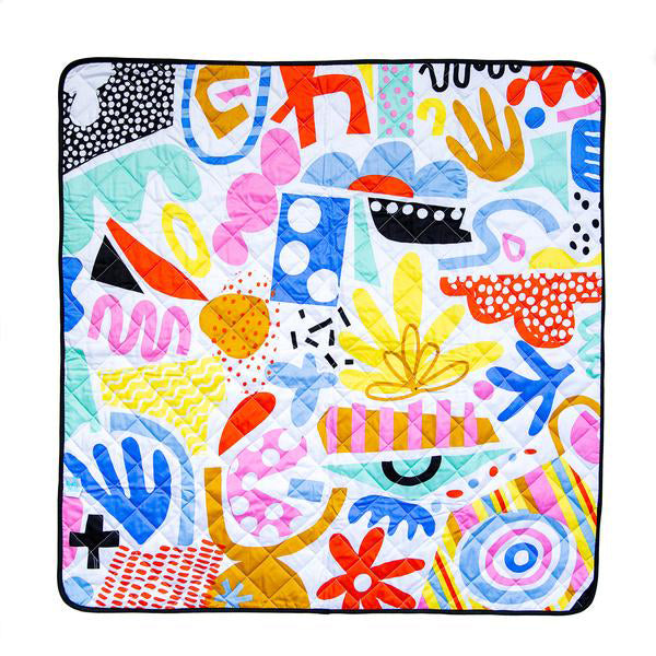 rudie nudie waterproof playmat pop pip pow - Chalk