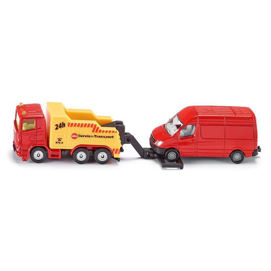 siku breakdown truck with van - Chalk