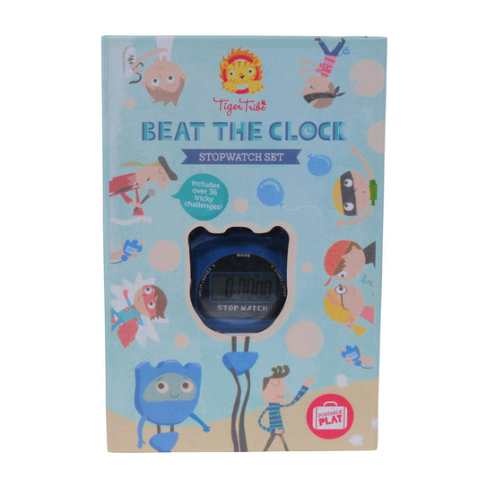 tiger tribe beat the clock stopwatch set - Chalk