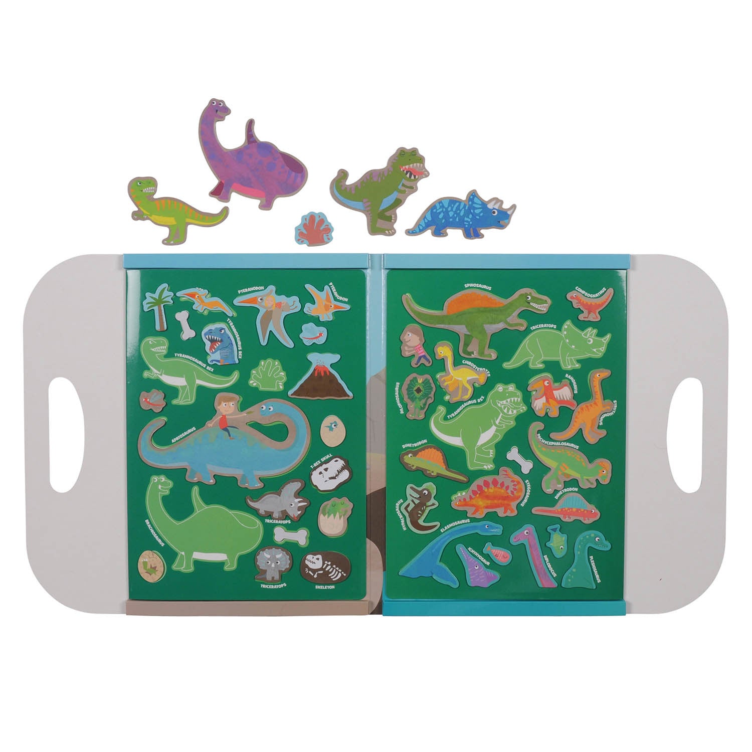 tiger tribe magna carry dino world - Chalk