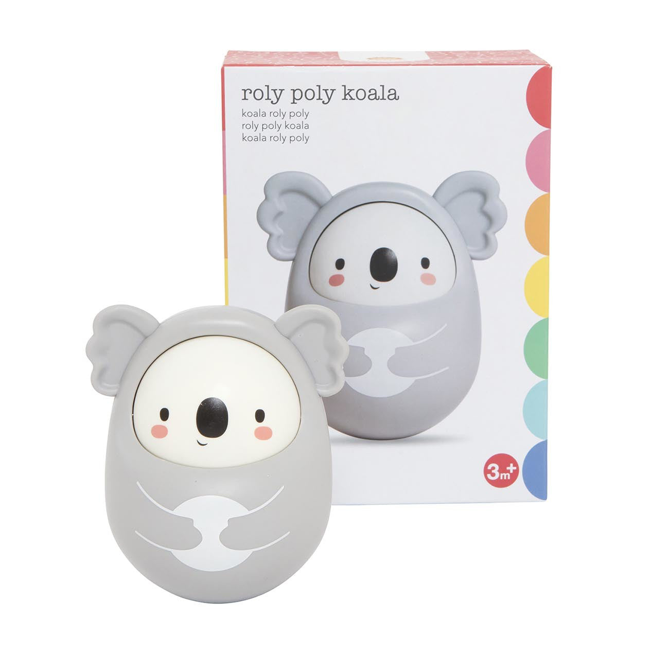 tiger tribe roly poly koala - Chalk