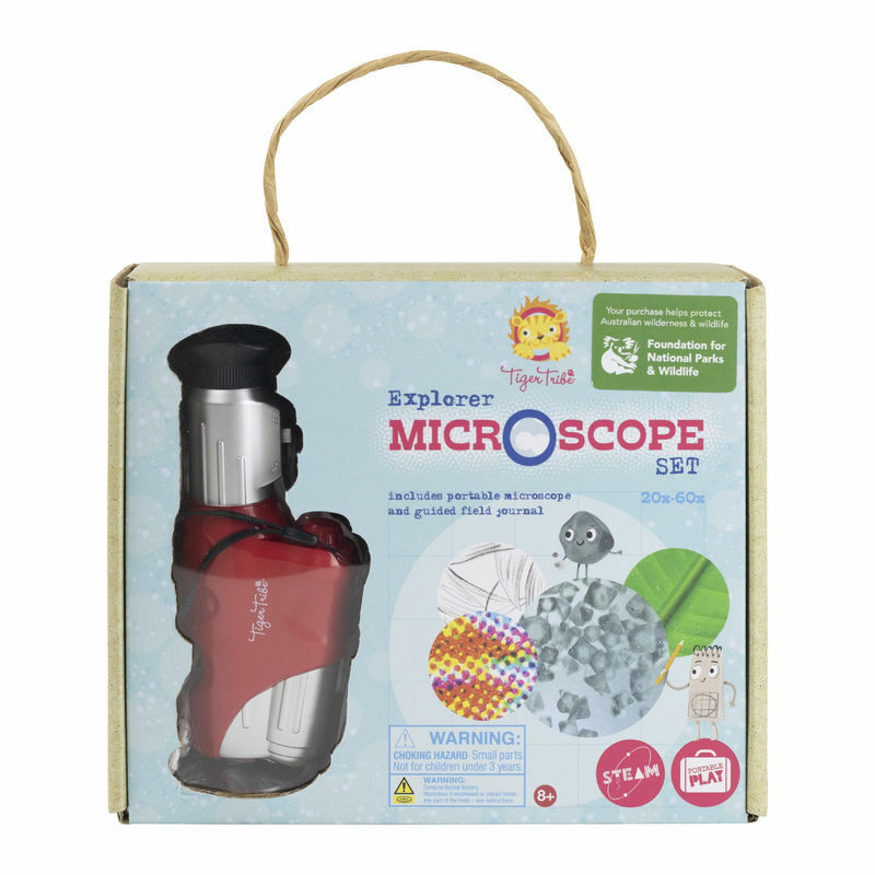 Tiger Tribe Explorer Microscope Set