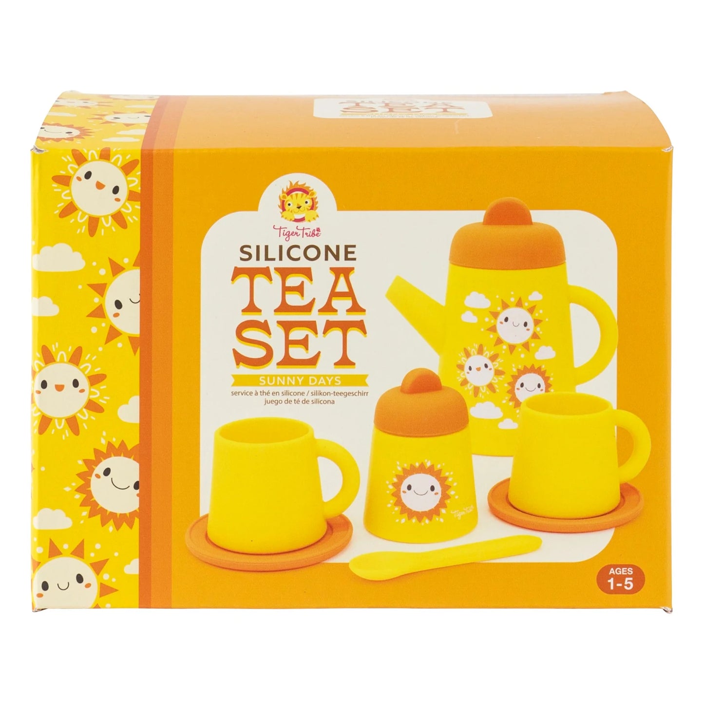 Tiger Tribe Silicone Tea Set Sunny Days