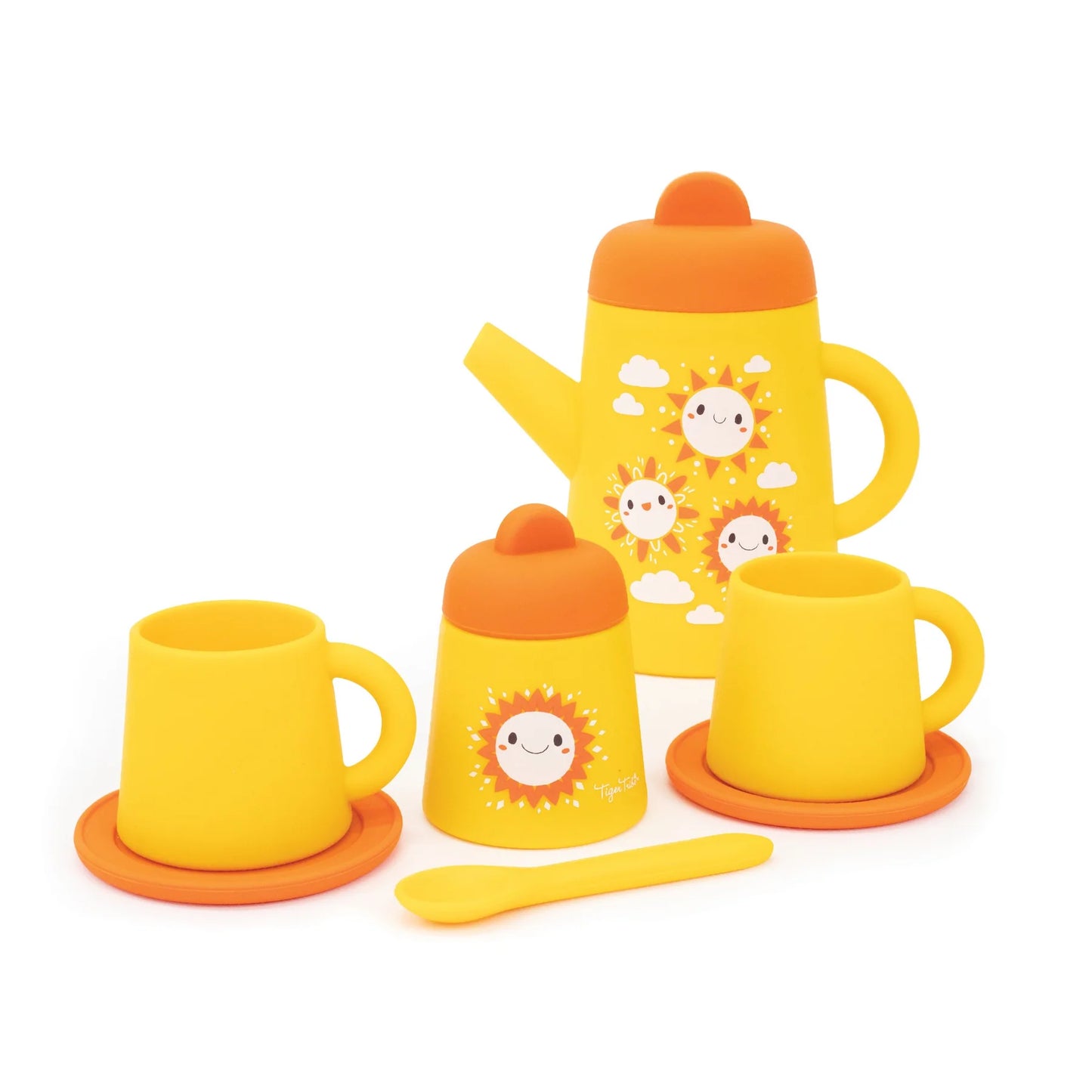 Tiger Tribe Silicone Tea Set Sunny Days