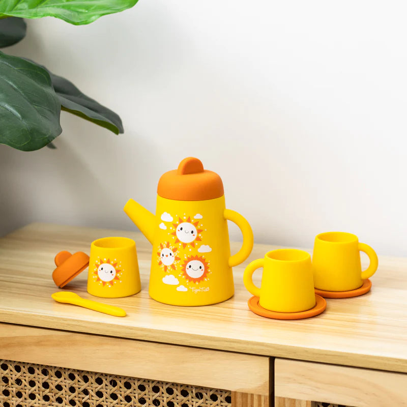 Tiger Tribe Silicone Tea Set Sunny Days