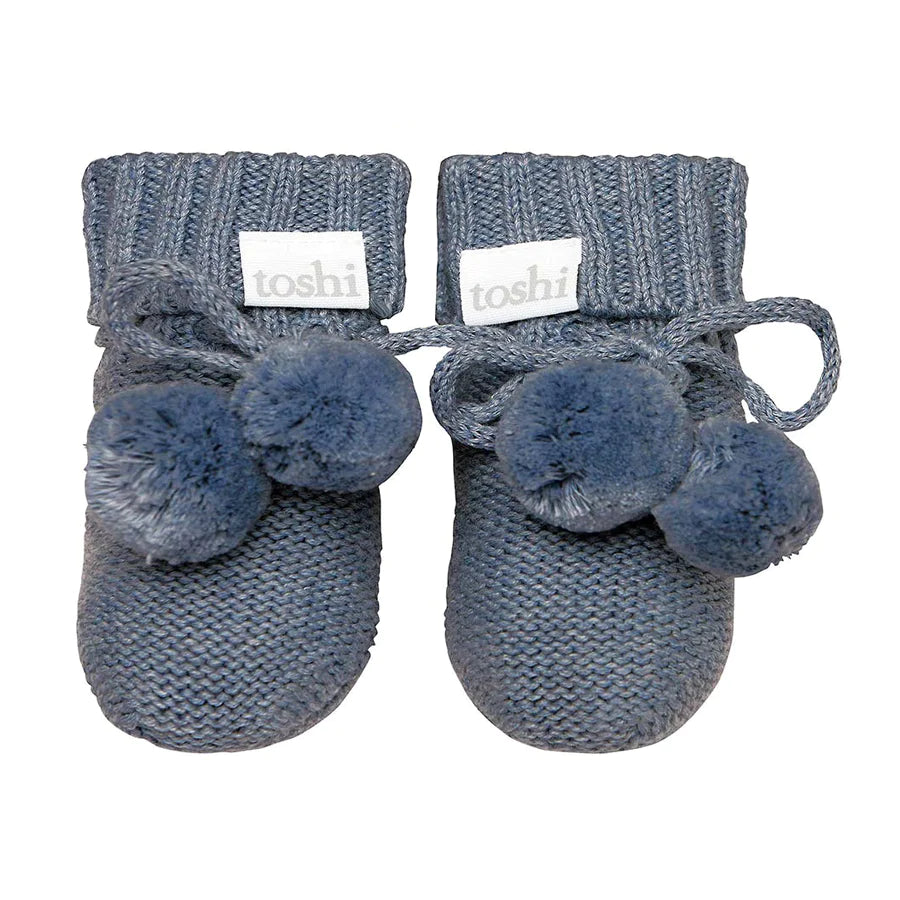 Toshi Organic Booties Marley Moonlight