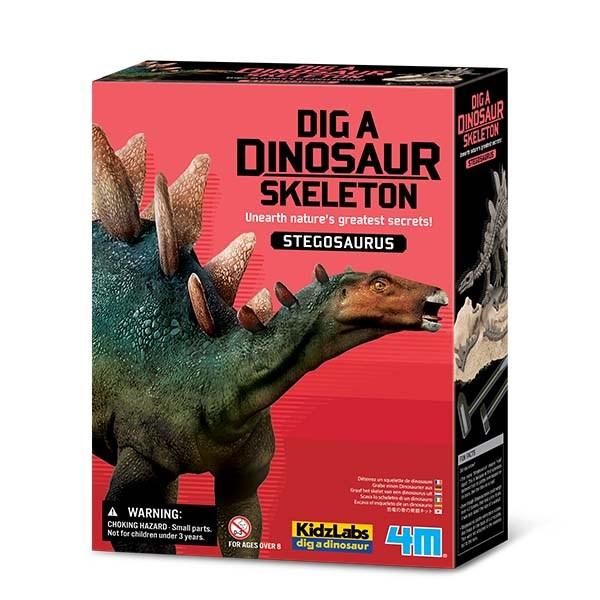 4M Dig A Dinosaur Stegosaurus - Chalk