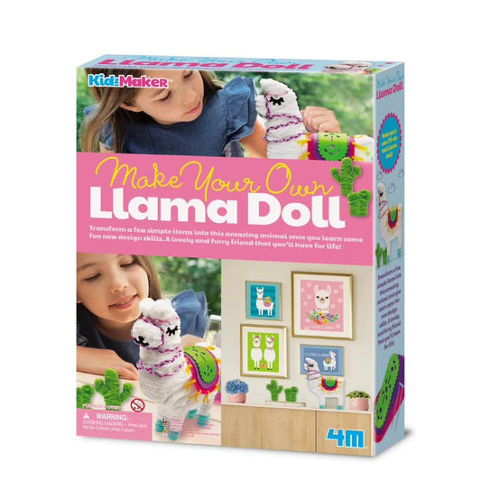 4M Make Your Own Llama Doll