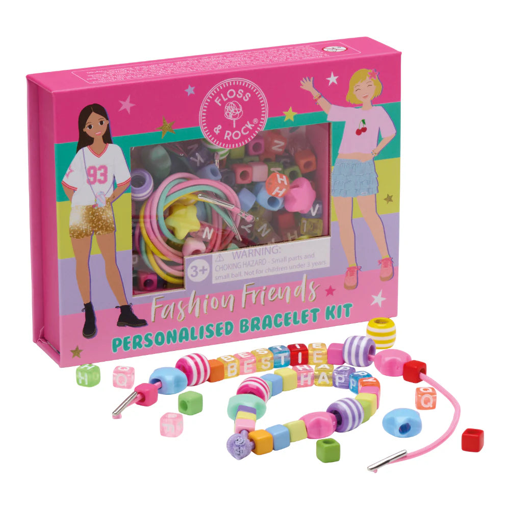 Floss & Rock Fashion Friends Personalised Bracelet Kit