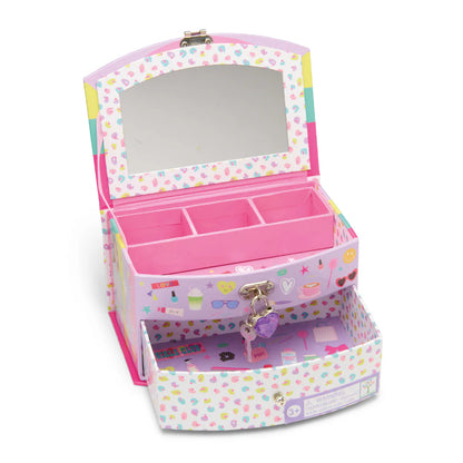 Floss & Rock Fashion Friends Jewellery Box - Chalk