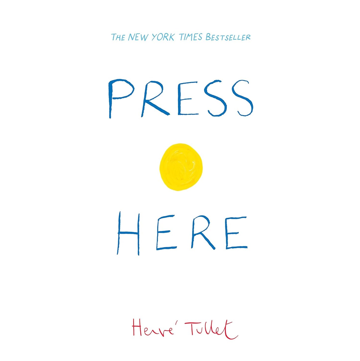 Hardback Book Press Here