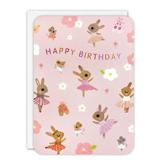 James Ellis Happy Birthday Card Ballet