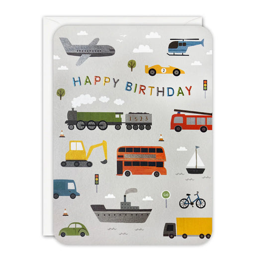 James Ellis Happy Birthday Card Transport