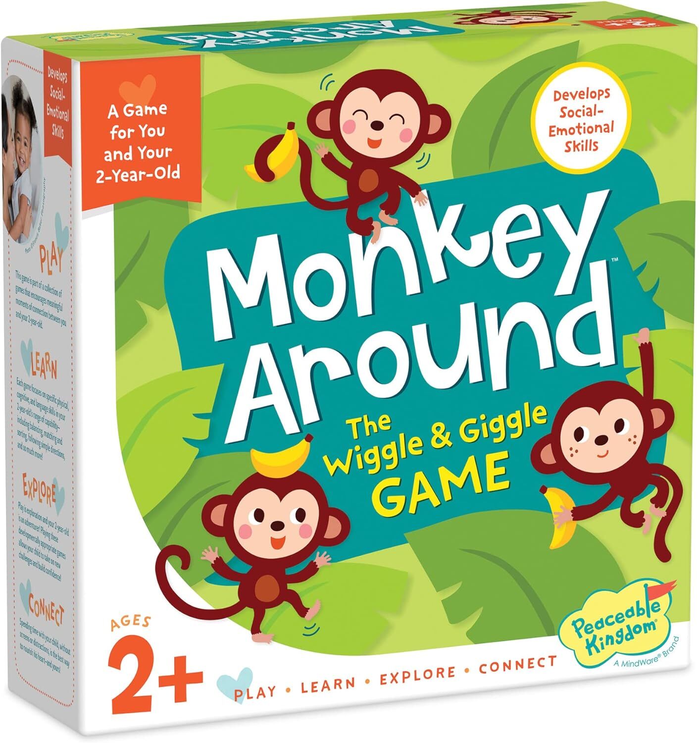 Peaceable Kingdom Board Game Monkey Around